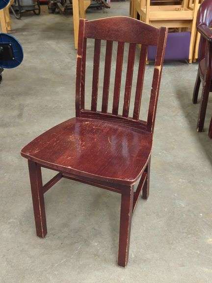 Premium Cherry Wood School House Chairs
