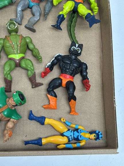Vintage Mattel He Man MOTU Masters Of The Universe Action Figures