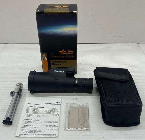 (J) EyeSkey 10-30X50 Spotting Scope.