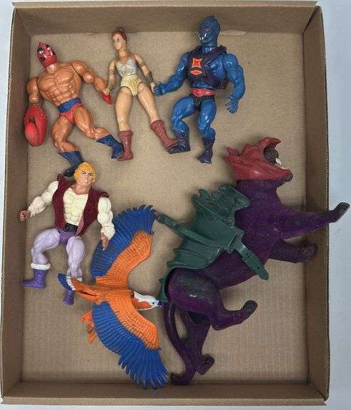 Vintage Mattel He Man MOTU Masters Of The Universe Action Figures