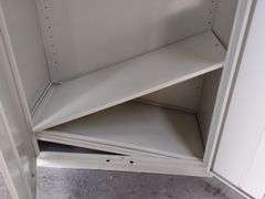 Metal 2-Door Lockable Cabinet