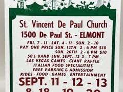 Vintage Feast Carnival /  Circus Card Stock Advertising Poster Sign