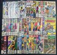 (J) Collection Of Marvel And DC Comic Books, As Well As Classics Illustrated Junior No.563.