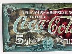 Coca-Cola Metal Sign