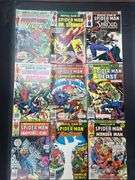 (J) Marvel Comics Marvel Team-Up Comic Books Featuring Spider-Man.