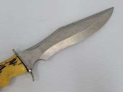 (A) Vintage Scubapro Fixed Blade Dive Knife w/ Sheath