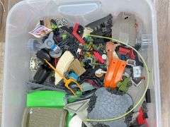 Large Lot Of Vintage Toys / Action Figures / Parts & Accessories