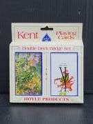 (Q) Vintage Playing Cards From Brands Including Hoyle, Royal JXM, Blackstone, Etc