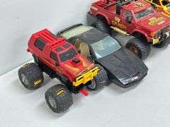 Lot Of Vintage RC Cars & Toy Vehicles