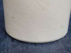 (Q) Pair Of Vintage Stoneware Crocks Includes Roseville