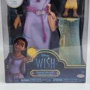 2023 Jakks Disney Wish Singing Asha With Valentino & Star 14" Figure NIB