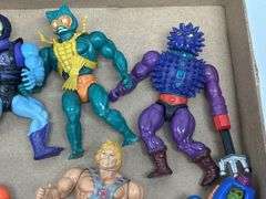 Vintage Mattel He Man MOTU Masters Of The Universe Action Figures