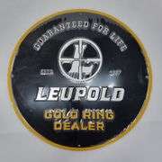 (AS) Redfield & Leupold Metal Advertising Signs