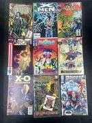 (J) Variety Of Marvel, DC, Image, Valiant, And FantaCo Comic Books.
