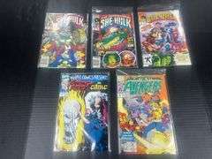 (J) Selection Of Marvel Comic Books, 1980s-2000s.