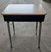 (10) Classroom Style Steel Desk's.