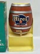 Vintage Hires Root Beer Soda Dispenser Toy In Original Box