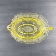 (Q) Yellow Depression Glass -Princess Topaz- Creamers