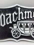 Coachmen Car Club Cast Metal Car Club Plaque