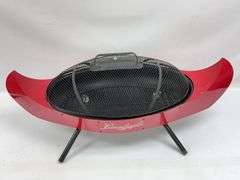 Leinenkugels Beer Canoe Shaped Metal Grill / Fire Pit