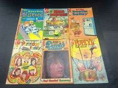 (J) 1960s & 1970s Harvey, Whitman, Modern, Charlton, And Gold Key Comic Books.