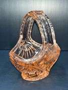 (Q) Pink Depression Glass - Pitcher, Mint Dish And Coffee Cup