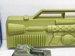 1980s Hasbro GI Joe ARAH Weapons Accessories / Luncbox , Play Mat and More