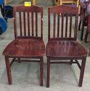 Premium Cherry Wood School House Chairs