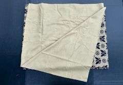 (Q) Patriotic Eagle & Stars One-Sided Printed Fabric