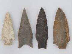 (II) (12) Native American Arrow And Spear Heads