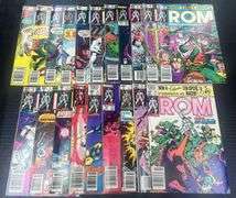 (J) Marvel ROM Spaceknight Comic Books, 1980s