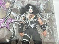 Kiss Paul Stanley Autographed McFarlane Acrion Figure On Blister Card w/ Signed Blister