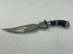 (A) World War II Era Gurkha Kukri With Scabbard.
