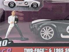 2022 Jada Toys DC Batman Two-Face & 1965 Shelby Cobra 427 S/C  Diecast Figure & Car NIB