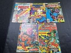 (J) Marvel Comics The Fantastic Four Comic Books.