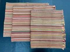 (Q) Woven Nylon Rag Rugs