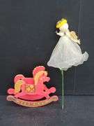 (Q) Christmas Ornaments Including Blown Glass, Stitched, Wood Cutouts, Etc