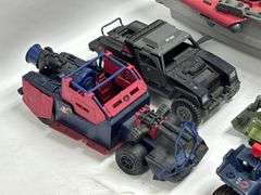 1980s Hasbro GI Joe Action Figure Vehicle Lot / Cobra