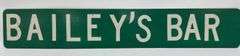 Baileys Bar Double Sided Metal Sign