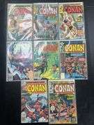 (J) Vintage Marvel Comics Conan The Barbarian And King Conan Comic Books.