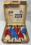 Vintage Lawn Darts / Jarts In Original Box