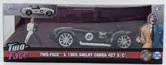 2022 Jada Toys DC Batman Two-Face & 1965 Shelby Cobra 427 S/C  Diecast Figure & Car NIB