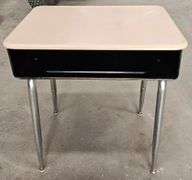 (10) Classroom Style Steel Desk's.