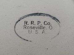 (Q) Pair Of Vintage Stoneware Crocks Includes Roseville
