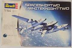 1/144 Scale Revell Spaceship Two & White Knight Two Model Kit - Sealed