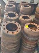 Used Rear Brake Drums Off Of BlueBird Buses