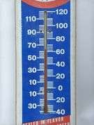 Mail Pouch Tobacco Metal Advertising Thermometer