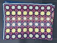 (Q) Vintage Handmade Crochet Afghans