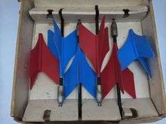 Vintage Lawn Darts / Jarts In Original Box