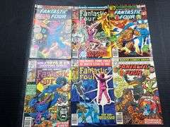 (J) Marvel Comics The Fantastic Four Comic Books.